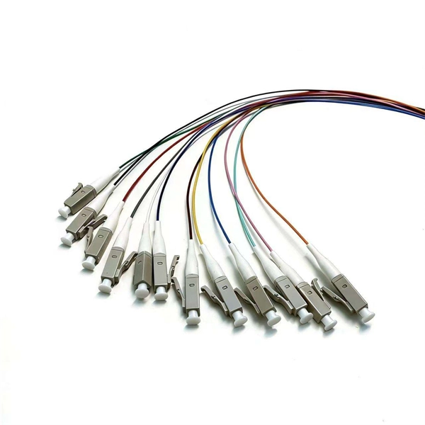 How to put fiber optic cables into a cable management rack